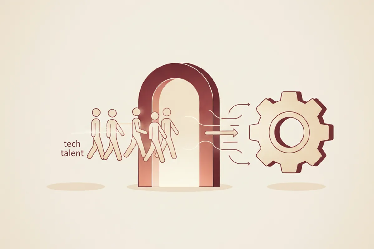 Talent.io système inversé recrutement tech