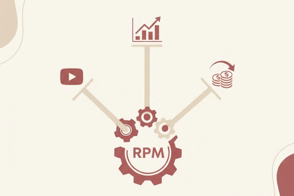 optimiser RPM YouTube leviers stratégie revenus